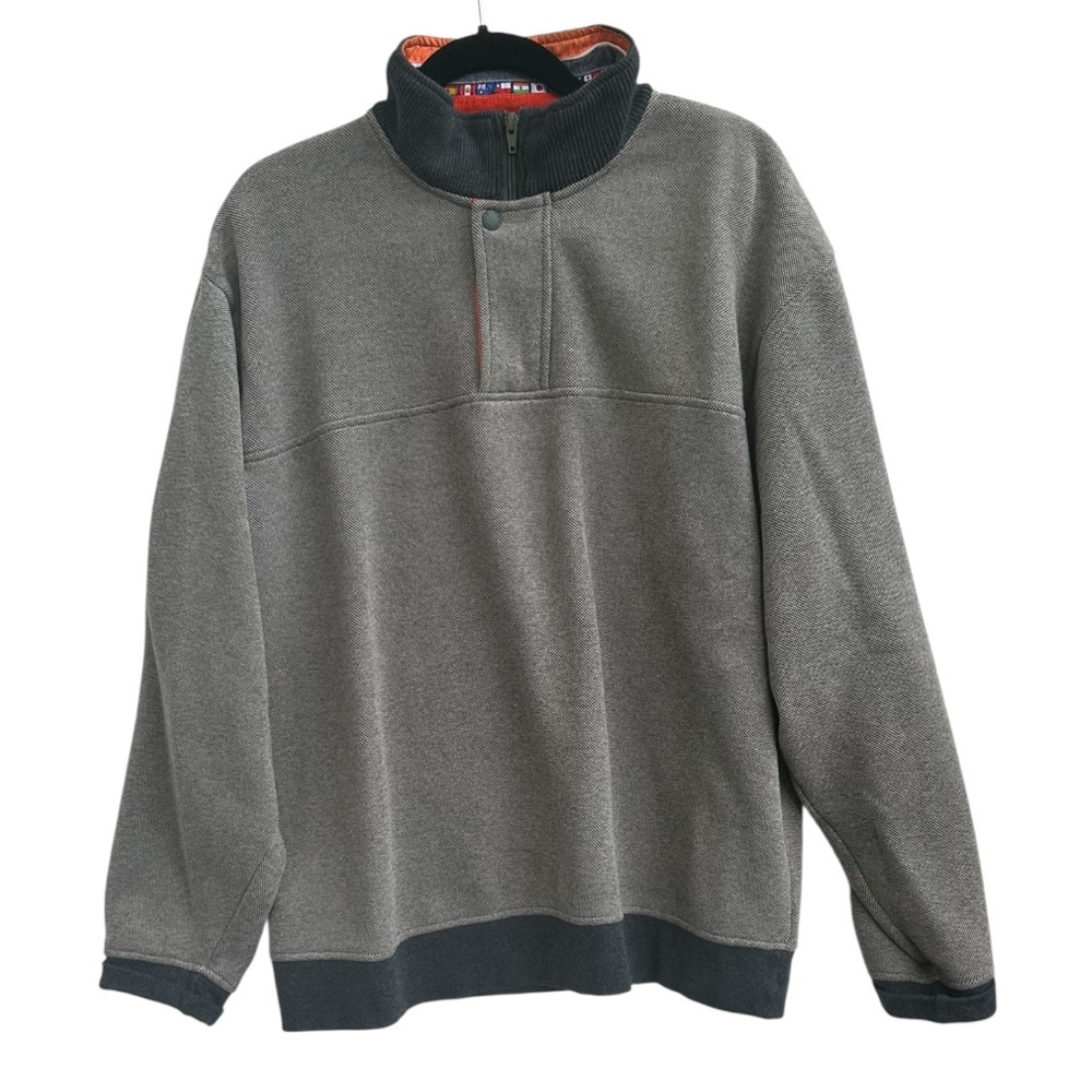 Orvis fleece lined pullover L
